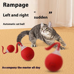 Smart Auto Rolling Cat Ball – 3 Play Modes & Motion Activated