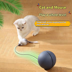 Automatic Rolling Mouse Teaser Ball for Cats & Dogs | Fun Cat Supplies for Play & Exercise