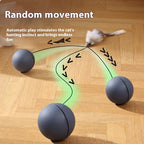 Automatic Rolling Mouse Teaser Ball for Cats & Dogs | Fun Cat Supplies for Play & Exercise