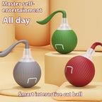 Smart Auto Rolling Cat Ball – 3 Play Modes & Motion Activated